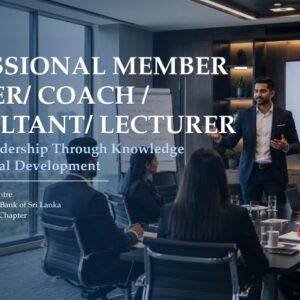 Professional Member Trainer Coach Consultant Lecturer